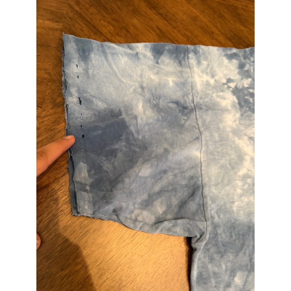 Vintage The Mountain Bald Eagle Mountain Tie Dye T Shirt Blue Distressed XL - Picture 6 of 8